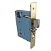 Marks Metro 71A/3 Polished Brass US3 Right Hand Mortise Entry Lockset Surface Mounted