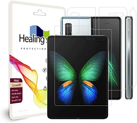 Healing shield Screen Protector PR Compatible for SAMSUNG Galaxy Fold [Front 1pc, Back 1pc]