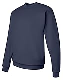 Hanes Adult ComfortBlend Crewneck Rib-Knit Fleece Sweatshirt