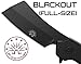 Off-Grid Knives Cleaver Blackout Grid Lock Assisted Folding EDC Pocket Knife