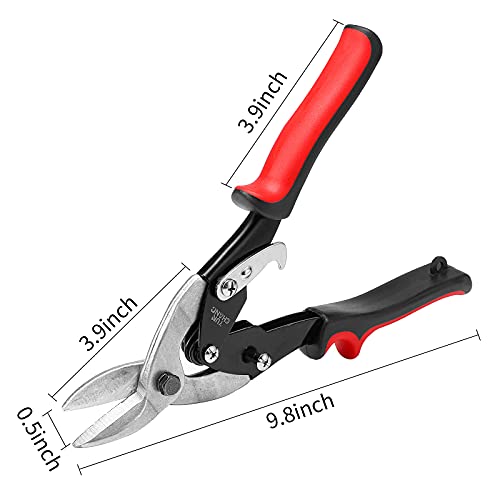 Right Tin Snips For Cutting Metal Sheet,Metal Cutter With Ergonomic