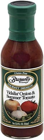 Braswell's Dressing Vidalia Onion & Summer Tomato 12.0 OZ (Pack of 1)