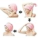 SOFTOWN Microfiber Hair Drying Towel Super Absorbent head hat for Women with Long Hair, Pink, 1 Pack, 11 x 28 inch