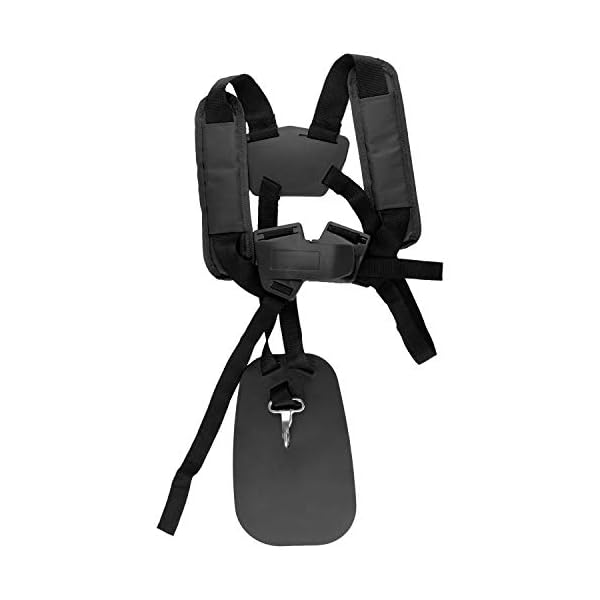 YOUSHARES - Schultergurt Gurte Doppelschultergurt Rasentrimmer Cutter Rasenmäher Trimmer Shoulder Strap Für Stihl FS Freischneider Motorsense-Schwarz – Bild 3