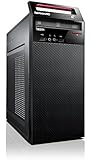 Lenovo 10AS00DFUS ThinkCentre E73 Tower Desktop, 4 GB RAM, 500 GB HDD, Intel HD Graphics 4600, Glossy Black
