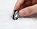 Titanium Wedding Rings Black Carbon Fiber Inlay for Men