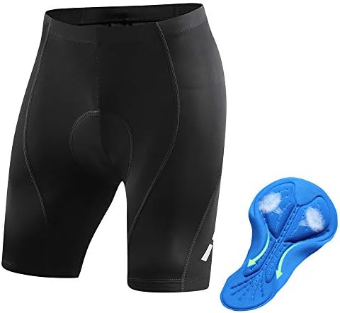 Lixada Men 3D Gel Padded Cycling Shorts 