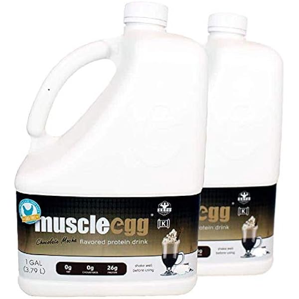 Amazon.com: 2 Gallons Cake Batter MuscleEgg Liquid Egg Whites ...