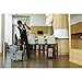 Rubbermaid Commercial Products WaveBrake 35 QT Down-Press Mop Bucket and Wringer Combo on Wheels with Dirty Water Bucket Black for Heavy-Duty Floor Cleaning