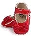 Binmer(TM) Baby Girl Bowknot Leater Shoes Sneaker Anti-slip Soft Sole Toddlerr
