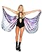 iHeartRaves Purple Butterfly Wings Rave Costume