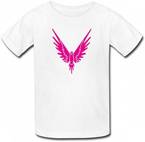 DMDSLH Logan Logo Is Paul Starry Sky Parrot Coolest Tshirt Printed Cotton T-Shirts Tops Logo Original Boy Girl Tee White