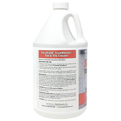 ForceField ScumBlaster Tub and Tile Cleaner Ready To Use 1 Gallon - Thumbnail 2