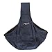 Alfie Pet - Chico 2.0 Revisible Pet Sling Carrier with Adjustable Strap - Color: Denim and Brown