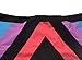 FIYOTE Women Plus Size Halter High Waist Strapped Color Bikini Swimsuit (XL, Multicolored)