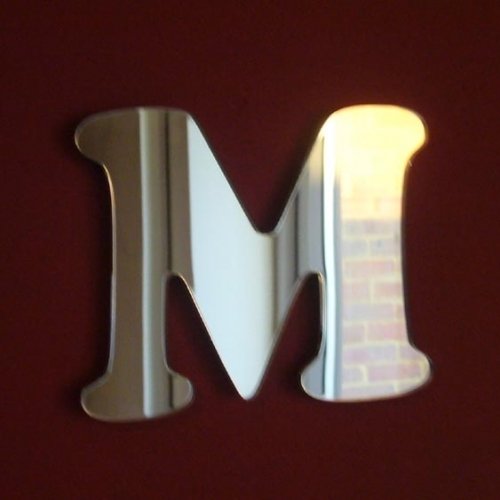 Super Cool Creations Letter M Mirror - 45cm