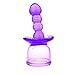 LJFABKY Massager Accessories Attachments (Purple)