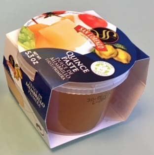 San Lorenzo Quince Paste ( Dulce de Membrillo , Ate de Membrillo) cup of 5.3 oz ( 150 g) (3 Pack)