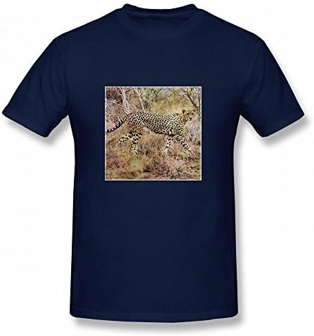 Andrea Haase Animals Illustration Young African Cheetah Watercolor Illustration Men T-Shirt