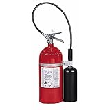 Kidde 466181 Pro 10 Carbon Dioxide Fire Extinguisher, Electronic Safe, Environmentally Safe, UL Rated 10-B:C