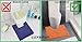 LuxUrux Bathroom Rugs Sets 2 Piece: Quick Dry, Soft Plush Anti-Slip, Super Absorbent. Includes Rectangular (31x20 inches) & U-Shaped Toilet Mat (20x20 inches) | Lavender
