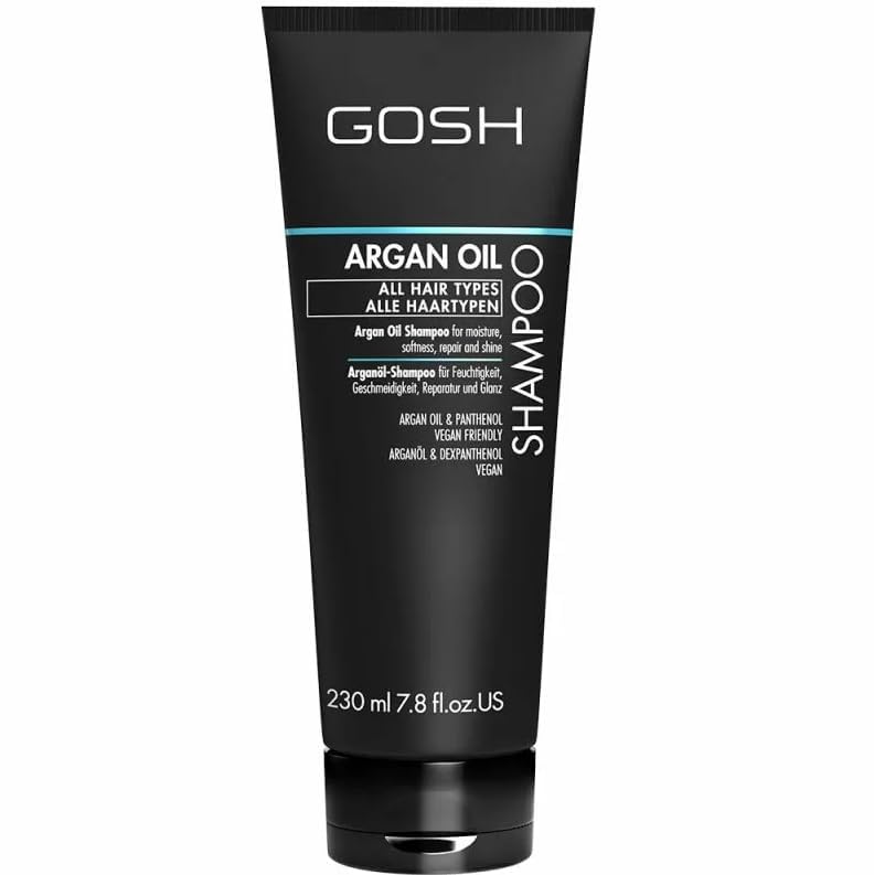 GOSH Hair Shampoo Argan Oil for All Hair Types 230 m, L