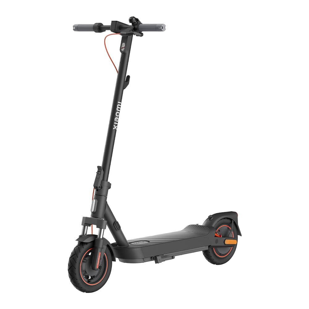 Xiaomi 5 Max E-Scooter mit Straßenzulassung (max. 20km/h, bis zu 60km Reichweite & 22% Steigung, Federung vorne & hinten, 10" Luftreifen, Blinker, Dual-Bremssystem, Traktionskontroll-System, App)