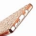 Ranyi Galaxy Note 9 Case, Full Body Glitter Sparkle Bling Shiny Rhinestone Design Slim Electroplated TPU Bumper Shock Absorbing Protective Case Cover for Samsung Galaxy Note 9 (2018), Rose Gold
