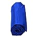 The Friendly Swede Sleeping Bag Liner Ultralight - Thin Travel Sheets for Hotel; Silky Feel Camping Sheets & Adult Sleep Sack for Backpacking and Hiking; Travel Sleeping Bag - Blue (Velcro)