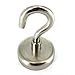 SUNKEE Magnetic Hook,176 Pound Strong Neodymium Magnet Hooks, Ultra Heavy Duty Magnetic Hook,1.89