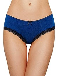 Bragas suaves de algodón para dama con cordones, 4 unidades