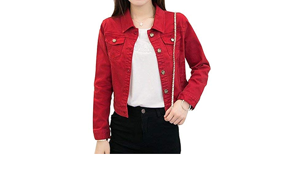 Long Sleeve Slim Jean Coat 