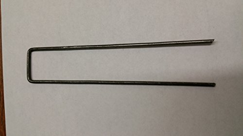 Landscape Fabric Mulch Pins pack 100 SOD Staples Weed Control Chisel Point .#GH45843 3468-T34562FD69560