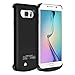 Elebase Note 5 Battery Case, External Rechargeable Charging Pack,4200mAh Protective Portable Backup Charger Case Power Bank for Samsung Galaxy Note 5(Black)