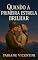 Livro Quando a Primeira Estrela Brilhar