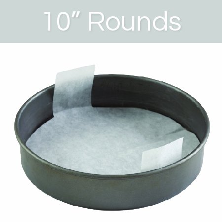 The smart baker 10 inch round perfect parchment paper -…