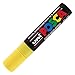 Uni-Paint Paint Marker Pen, Extra-Broad Point, Yellow, 5-Count