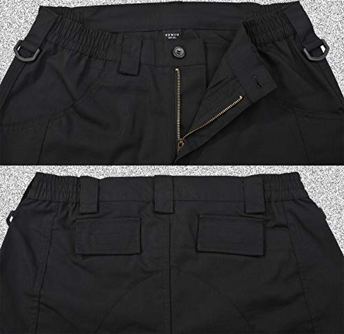 Men's Cargo Work Pants Water Resistant Rip Stop Operator Tactical Outdoor Pant - Thumbnail 2