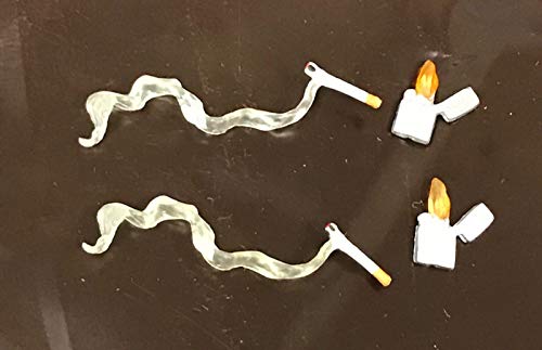 FIGLot 1/12 Scale Cigarette and Lighter Effect for Mezco Marvel Legends SH Figuarts NECA Storm Collectibles Action Figures (Set of 2)