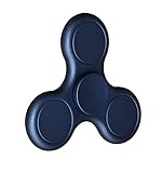 Fidget Spinner Toy Stress Reducer Portable Tri-Spinner Inner Peace Finger Toy Drop Test, Mute Bearing (Navy blue（NEW Generation）