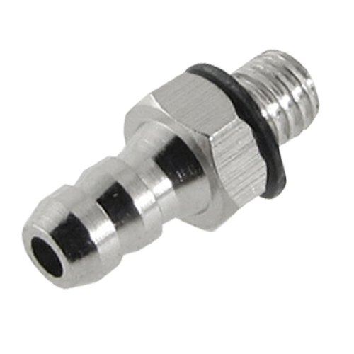 uxcell M3 Male Thread to 3mm 3/25" Pneumatic Tube Hose Mini Barb Fittings 5 Pcs