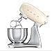 Smeg SMF01CRUS 50's Retro Style Aesthetic Stand Mixer (600 W Motor), Cream