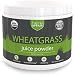 Wheat Grass Juice Powder, Organic | Mild, Sweet Flavor and Easy to Mix - US Grown, Non-GMO, High Chlorophyll Superfood - Make The Perfect Wheatgrass Shot Everytime - 45 Servings