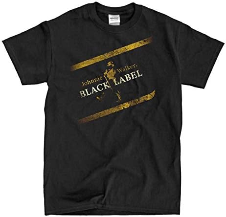 DePeal Johnnie Walker Black Label - Vintage Black T-Shirt