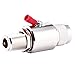Riotaxy Lightning Arrestor N Male to Female Bulkhead 50 Ohm 0-3GHz with 90V Gas Tube Lightning Arrester
