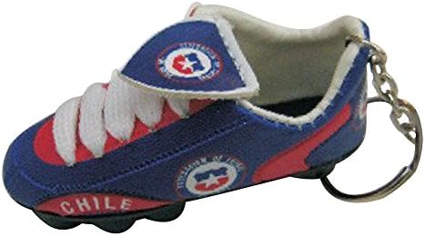 Football Soccer Futbol Mini Shoe KeyChains KeyRings - Americas