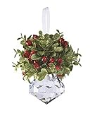 Ganz Kissing Krystal Acrylic Christmas Mistletoe