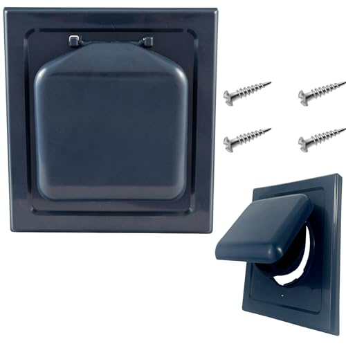 NO-PEST VENT Dual Door Dryer Vent Cover 4 Inch