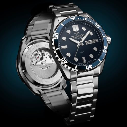 Relógio Technos Masculino Automatico 8205ox/1a