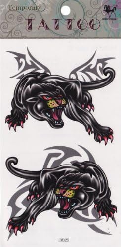 Temporary Tattoo Panthers Tattoo